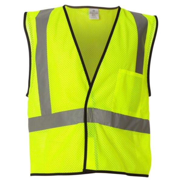 Unisex Economy Single Pocket Hook-and-Loop Mesh Vest Thumbnail